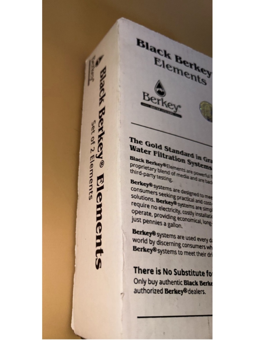 Black Berkey® Filters BB9-2 Authentic Cartridge - Picture 3 of 11